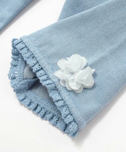 SLAP SLIP / スラップ スリップ レギンス・スパッツ | 【接触冷感】裾花レース5分丈レギンス(80~130cm) | 詳細13