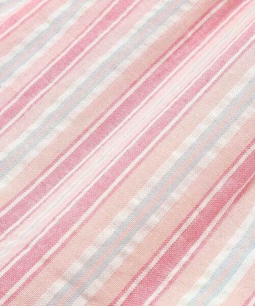 SLAP SLIP / スラップ スリップ ショート・ハーフ・半端丈パンツ | 【お揃い/接触冷感】裾スカラップ花柄ストライプショートパンツ(90~130cm) | 詳細13