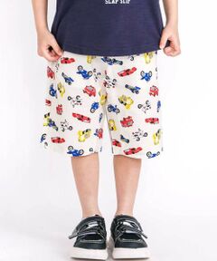 SLAP SLIP / スラップ スリップ ショート・ハーフ・半端丈パンツ | 【お揃い/接触冷感】はたらくくるまフルーツボタニカル総柄ハーフパンツ(80~130cm)