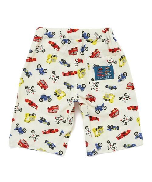 SLAP SLIP / スラップ スリップ ショート・ハーフ・半端丈パンツ | 【お揃い/接触冷感】はたらくくるまフルーツボタニカル総柄ハーフパンツ(80~130cm) | 詳細3