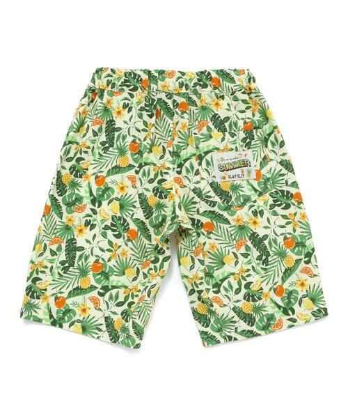 SLAP SLIP / スラップ スリップ ショート・ハーフ・半端丈パンツ | 【お揃い/接触冷感】はたらくくるまフルーツボタニカル総柄ハーフパンツ(80~130cm) | 詳細15