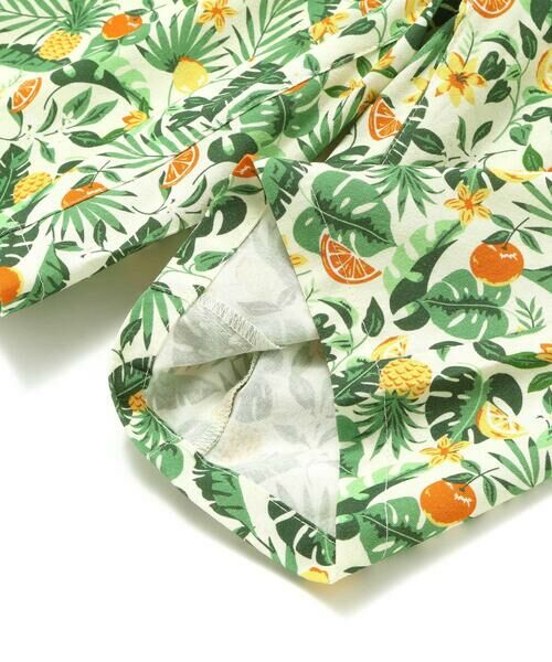 SLAP SLIP / スラップ スリップ ショート・ハーフ・半端丈パンツ | 【お揃い/接触冷感】はたらくくるまフルーツボタニカル総柄ハーフパンツ(80~130cm) | 詳細18