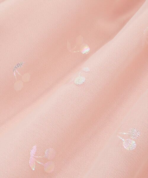 SLAP SLIP / スラップ スリップ ミニ・ひざ丈スカート | 【お揃い】チェリーオーロラ箔プリントチュールスカパン(90~130cm) | 詳細9