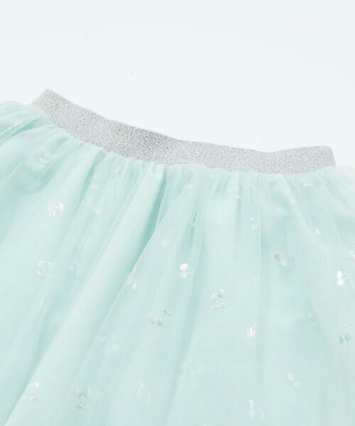 SLAP SLIP / スラップ スリップ ミニ・ひざ丈スカート | 【お揃い】チェリーオーロラ箔プリントチュールスカパン(90~130cm) | 詳細12