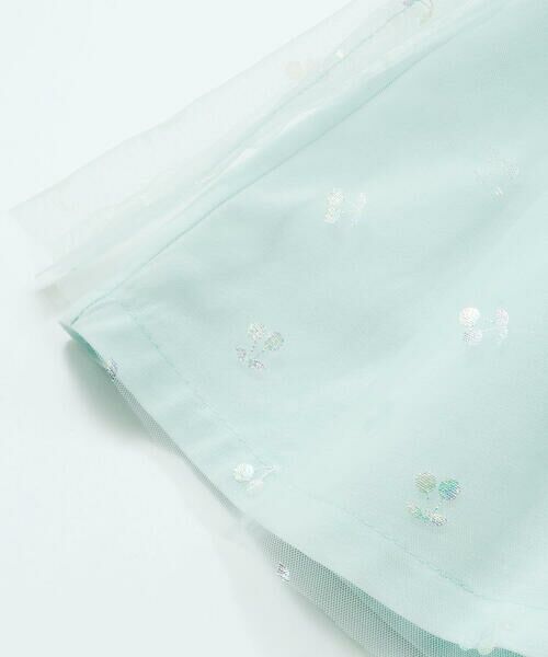 SLAP SLIP / スラップ スリップ ミニ・ひざ丈スカート | 【お揃い】チェリーオーロラ箔プリントチュールスカパン(90~130cm) | 詳細13