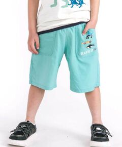 SLAP SLIP / スラップ スリップ ショート・ハーフ・半端丈パンツ | 【らくのび/接触冷感】ポケットプリント選べるカラフルツイルハーフパンツ(80~130cm)