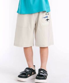 SLAP SLIP / スラップ スリップ ショート・ハーフ・半端丈パンツ | 【らくのび/接触冷感】ポケットプリント選べるカラフルツイルハーフパンツ(80~130cm)