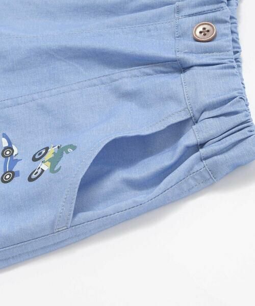 SLAP SLIP / スラップ スリップ ショート・ハーフ・半端丈パンツ | 【らくのび/接触冷感】ポケットプリント選べるカラフルツイルハーフパンツ(80~130cm) | 詳細8