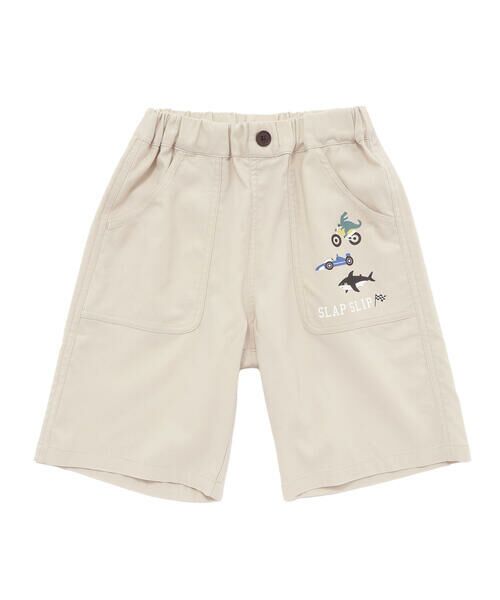 SLAP SLIP / スラップ スリップ ショート・ハーフ・半端丈パンツ | 【らくのび/接触冷感】ポケットプリント選べるカラフルツイルハーフパンツ(80~130cm) | 詳細17