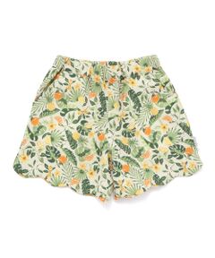 SLAP SLIP / スラップ スリップ ショート・ハーフ・半端丈パンツ | 【お揃い/接触冷感】ドットフルーツボタニカル柄ショートパンツ(90~130cm)