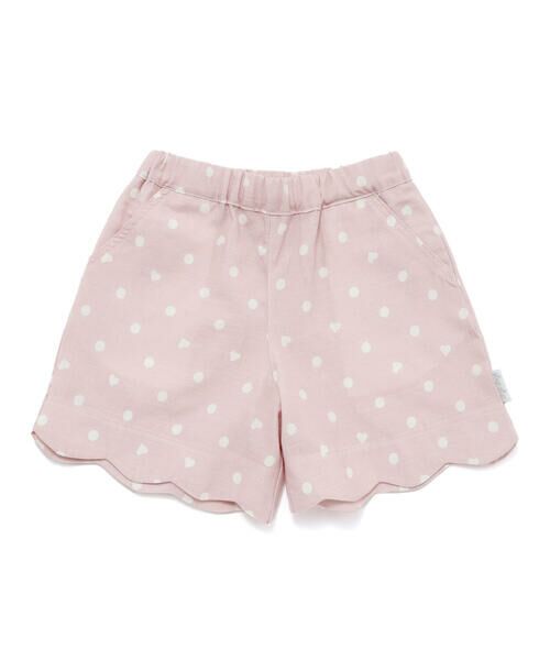 SLAP SLIP / スラップ スリップ ショート・ハーフ・半端丈パンツ | 【お揃い/接触冷感】ドットフルーツボタニカル柄ショートパンツ(90~130cm) | 詳細1