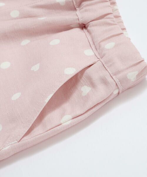 SLAP SLIP / スラップ スリップ ショート・ハーフ・半端丈パンツ | 【お揃い/接触冷感】ドットフルーツボタニカル柄ショートパンツ(90~130cm) | 詳細4