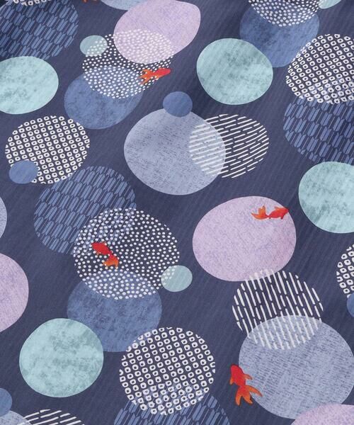 SLAP SLIP / スラップ スリップ 着物・浴衣・小物類 | 【お揃い】カンタン着付けプルオーバー浴衣+帯2種類 3点セット(90~140cm) | 詳細4