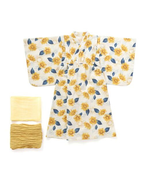 SLAP SLIP / スラップ スリップ 着物・浴衣・小物類 | 【お揃い】カンタン着付けプルオーバー浴衣+帯2種類 3点セット(90~140cm) | 詳細17