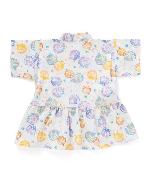 SLAP SLIP / スラップ スリップ 着物・浴衣・小物類 | 【お揃い】モチーフ総柄甚平+作り帯セット(80~130cm) | 詳細4