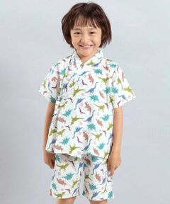 SLAP SLIP / スラップ スリップ 着物・浴衣・小物類 | 【お揃い】モチーフ総柄甚平(80~130cm)