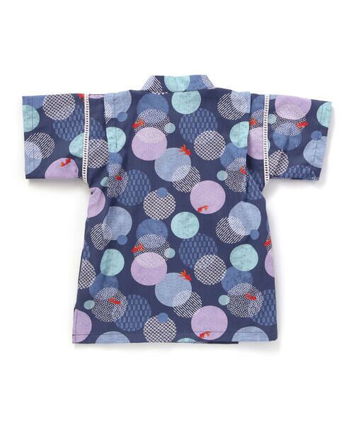 SLAP SLIP / スラップ スリップ 着物・浴衣・小物類 | 【お揃い】モチーフ総柄甚平(80~130cm) | 詳細10