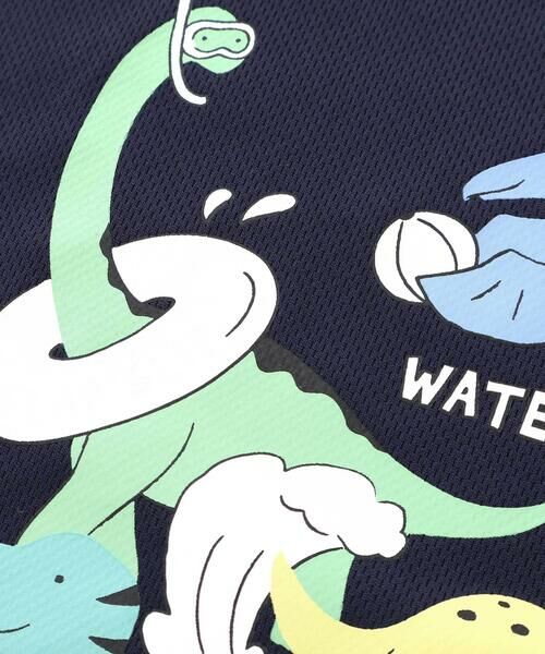 SLAP SLIP / スラップ スリップ Tシャツ | 【水にぬれると色が変わる！？】恐竜水遊びプリントTシャツ(80~130cm) | 詳細5