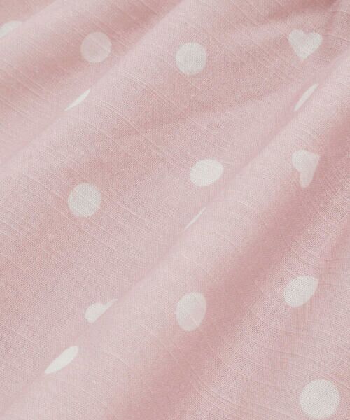 SLAP SLIP / スラップ スリップ Tシャツ | 【お揃い/接触冷感】ドットフルーツボタニカル柄ドッキングノースリーブトップス(80~130cm) | 詳細15