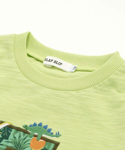 SLAP SLIP / スラップ スリップ Tシャツ | 【お揃い/接触冷感】総柄ナンバリングカウントパッチTシャツ(80~130cm) | 詳細11