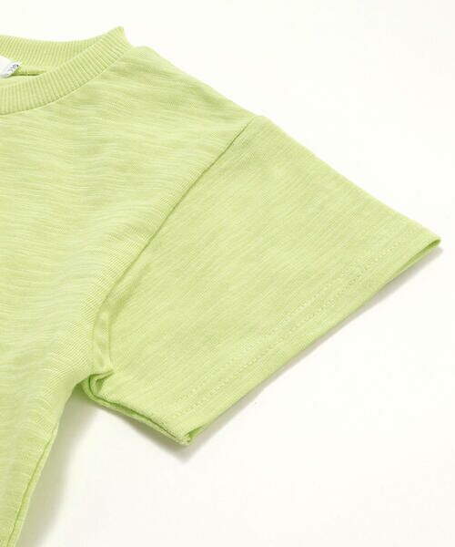 SLAP SLIP / スラップ スリップ Tシャツ | 【お揃い/接触冷感】総柄ナンバリングカウントパッチTシャツ(80~130cm) | 詳細12