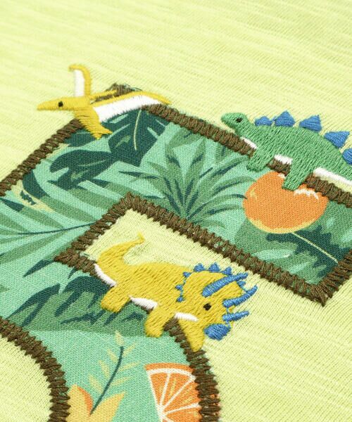 SLAP SLIP / スラップ スリップ Tシャツ | 【お揃い/接触冷感】総柄ナンバリングカウントパッチTシャツ(80~130cm) | 詳細15