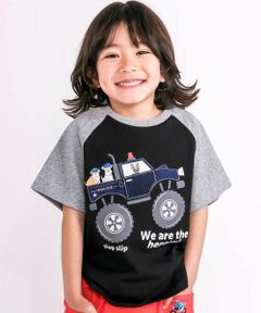 SLAP SLIP / スラップ スリップ Tシャツ | 【接触冷感】くるまラグランスリーブTシャツ(80~130cm)