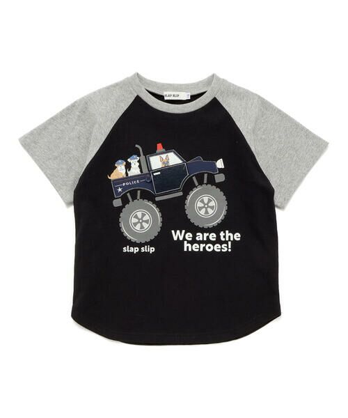 SLAP SLIP / スラップ スリップ Tシャツ | 【接触冷感】くるまラグランスリーブTシャツ(80~130cm) | 詳細11