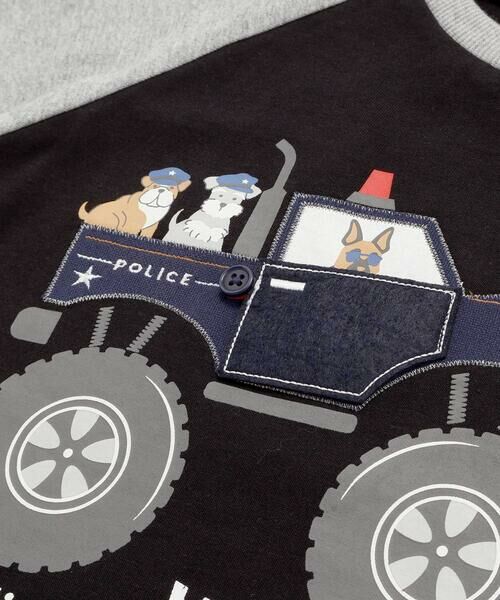 SLAP SLIP / スラップ スリップ Tシャツ | 【接触冷感】くるまラグランスリーブTシャツ(80~130cm) | 詳細13