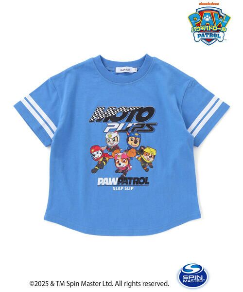 SLAP SLIP / スラップ スリップ Tシャツ | 【パウ・パトロール×SLAPSLIP】袖ラインMoto PupsキャラクタープリントTシャツ(90~130cm) | 詳細13