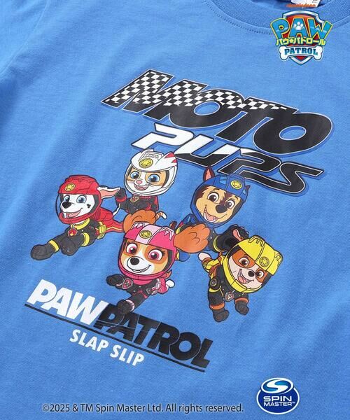 SLAP SLIP / スラップ スリップ Tシャツ | 【パウ・パトロール×SLAPSLIP】袖ラインMoto PupsキャラクタープリントTシャツ(90~130cm) | 詳細16