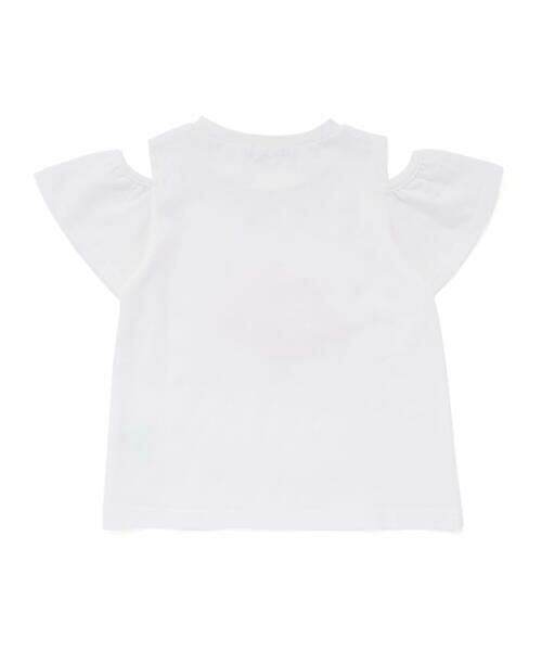 SLAP SLIP / スラップ スリップ Tシャツ | 【接触冷感】カラフルシフォンバレリーナモチーフ肩見せTシャツ(80~130cm) | 詳細5