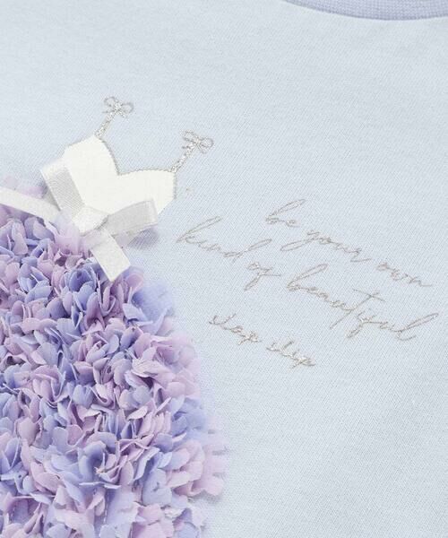 SLAP SLIP / スラップ スリップ Tシャツ | 【接触冷感】カラフルシフォンバレリーナモチーフ肩見せTシャツ(80~130cm) | 詳細10