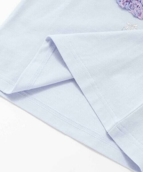 SLAP SLIP / スラップ スリップ Tシャツ | 【接触冷感】カラフルシフォンバレリーナモチーフ肩見せTシャツ(80~130cm) | 詳細13