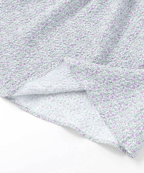 SLAP SLIP / スラップ スリップ ミニ丈・ひざ丈ワンピース | 花柄シフォンドッキングワンピース(80~130cm) | 詳細13