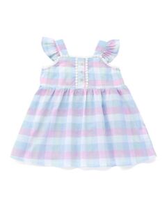 SLAP SLIP / スラップ スリップ シャツ・ブラウス | マドラスチェック肩フリルチュニック(90~130cm)