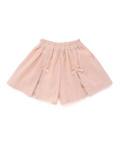 SLAP SLIP / スラップ スリップ ショート・ハーフ・半端丈パンツ | リボン付きタックショートパンツ(90~130cm)