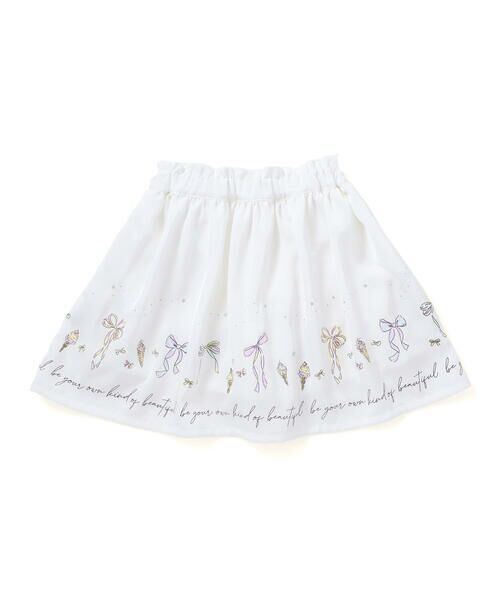 SLAP SLIP / スラップ スリップ ショート・ハーフ・半端丈パンツ | リボンアイス裾プリントスカパン(90~130cm) | 詳細5