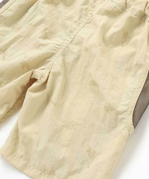 SLAP SLIP / スラップ スリップ ショート・ハーフ・半端丈パンツ | 【水陸両用/水にぬれると柄が浮き出る！？】恐竜総柄メッシュポケットハーフパンツ(80~130cm) | 詳細15