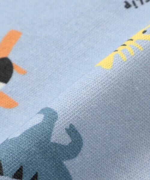 SLAP SLIP / スラップ スリップ ルームウェア | 【スララク/腹巻き一体型/吸汗速乾】みんな快眠!半袖みんみんパジャマ 上下セット(80~130cm) | 詳細15