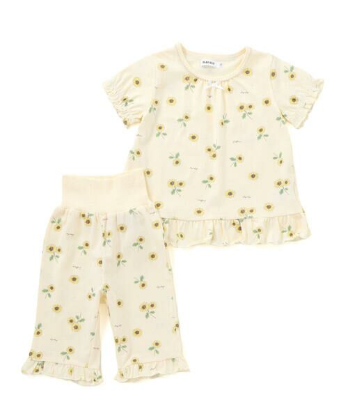 SLAP SLIP / スラップ スリップ ルームウェア | 【スララク/腹巻き一体型/吸汗速乾】みんな快眠!半袖みんみんパジャマ 上下セット(80~130cm) | 詳細19