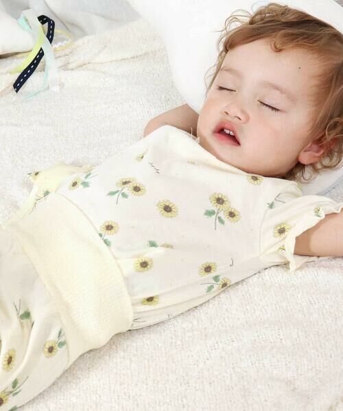 SLAP SLIP / スラップ スリップ ルームウェア | 【スララク/腹巻き一体型/吸汗速乾】みんな快眠!半袖みんみんパジャマ 上下セット(80~130cm) | 詳細23