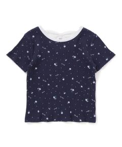 SLAP SLIP / スラップ スリップ Tシャツ | 花柄バックリボンTシャツ(80~130cm)