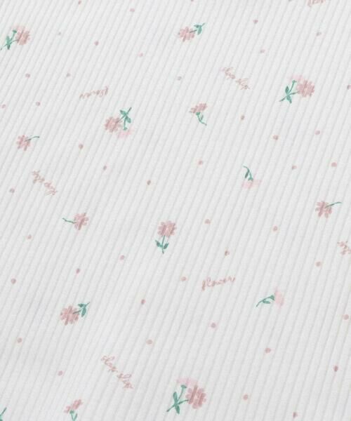 SLAP SLIP / スラップ スリップ Tシャツ | 花柄バックリボンTシャツ(80~130cm) | 詳細3