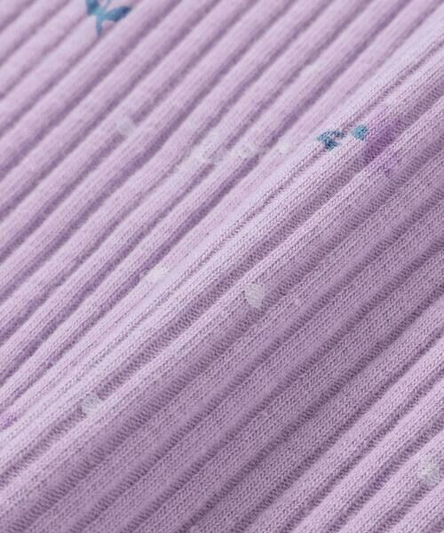 SLAP SLIP / スラップ スリップ Tシャツ | 花柄バックリボンTシャツ(80~130cm) | 詳細19