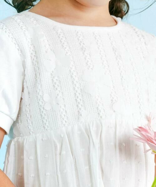 SLAP SLIP / スラップ スリップ シャツ・ブラウス | お花レースティアードトップス(80~130cm) | 詳細3