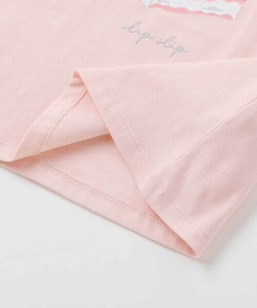 SLAP SLIP / スラップ スリップ Tシャツ | 【吸汗速乾】アイスクリームケーキモチーフリボンシアースリーブTシャツ(80~130cm) | 詳細19