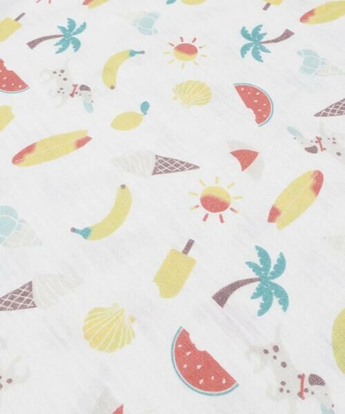 SLAP SLIP / スラップ スリップ Tシャツ | 【吸汗速乾】ビーチ海総柄半袖Tシャツ(80~130cm) | 詳細6