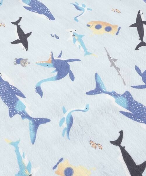 SLAP SLIP / スラップ スリップ Tシャツ | 【吸汗速乾】ビーチ海総柄半袖Tシャツ(80~130cm) | 詳細18