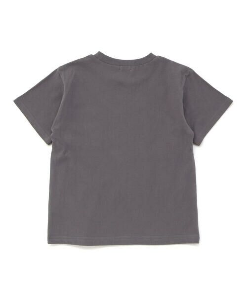 SLAP SLIP / スラップ スリップ Tシャツ | 【吸汗速乾】チェックダンガリー色々ワッペン付きポケット半袖Tシャツ(80~130cm) | 詳細11